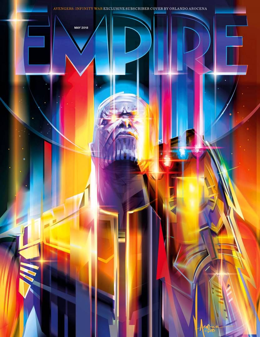 Empire Magazine Infinity War Subscriber Cover