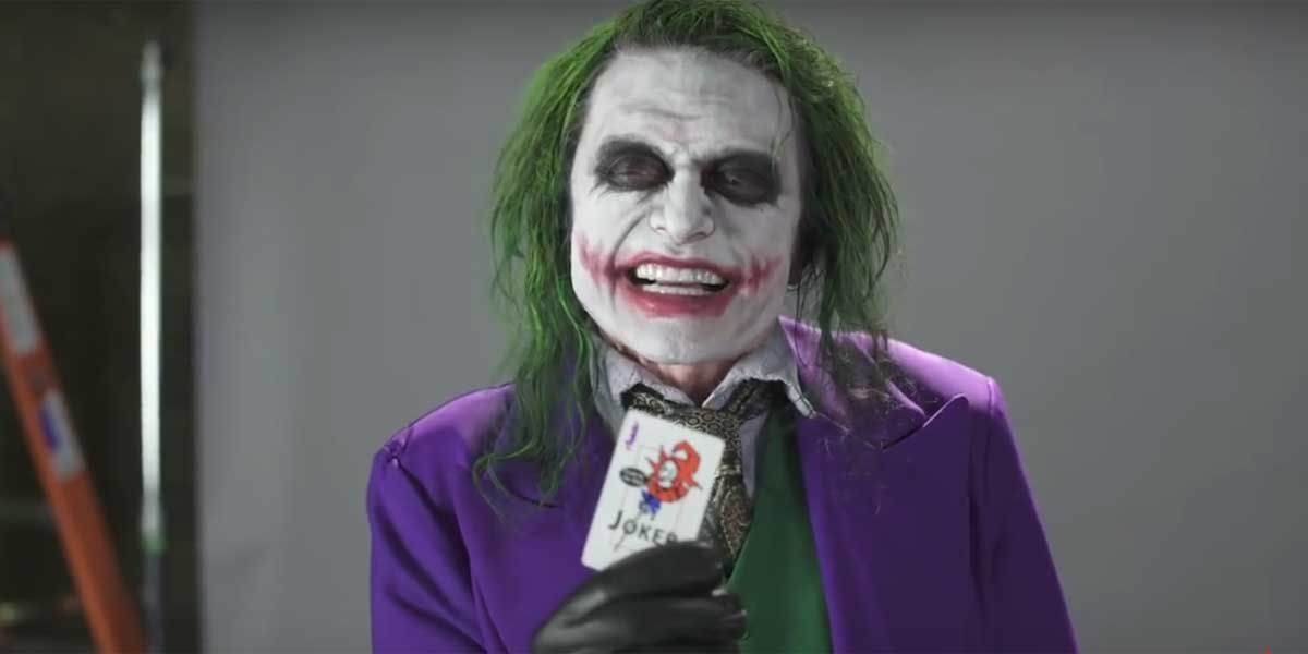 Tommy Wiseau as the Joker