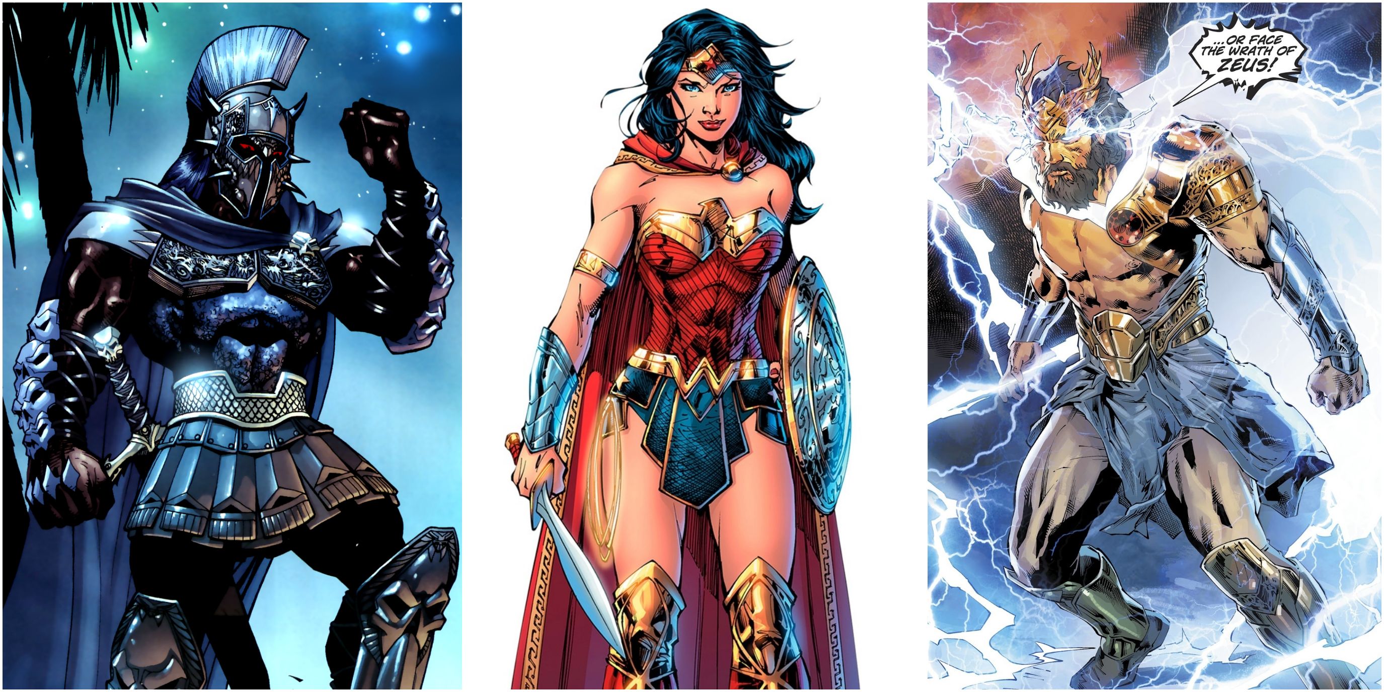 Ares-Wonder Woman-Zeus