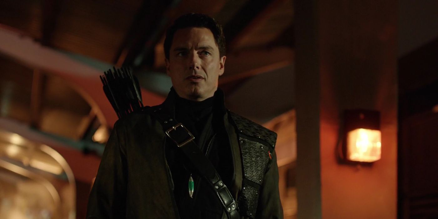 Malcolm Merlyn aka the Dark Archer in Arrow