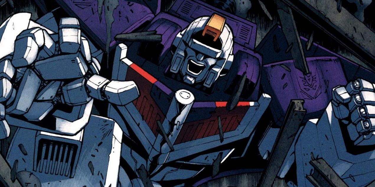 Decepticon member Astrotrain from The Transformers franchise