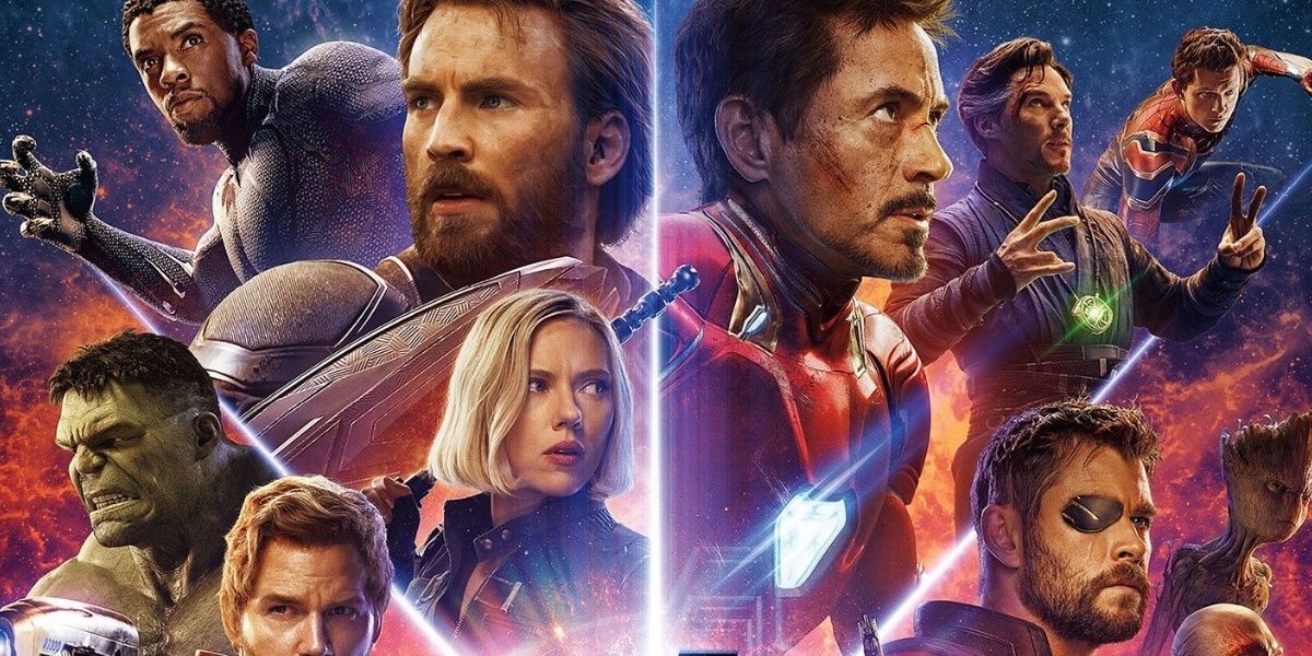 Avengers Infinity War IMAX poster header