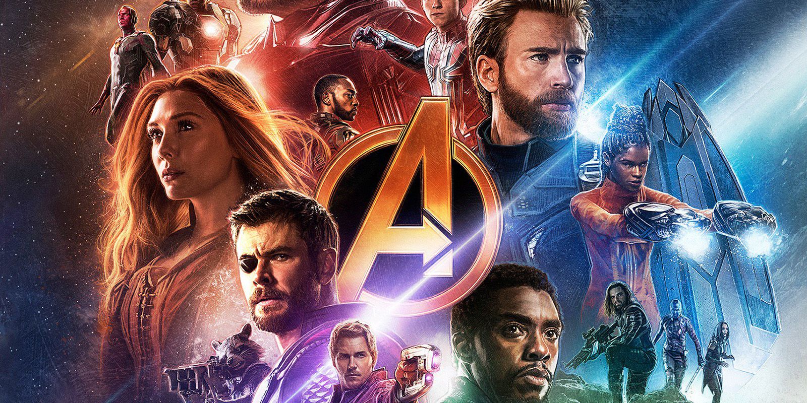 Poster Puerta Marvel Avengers Infinity War 