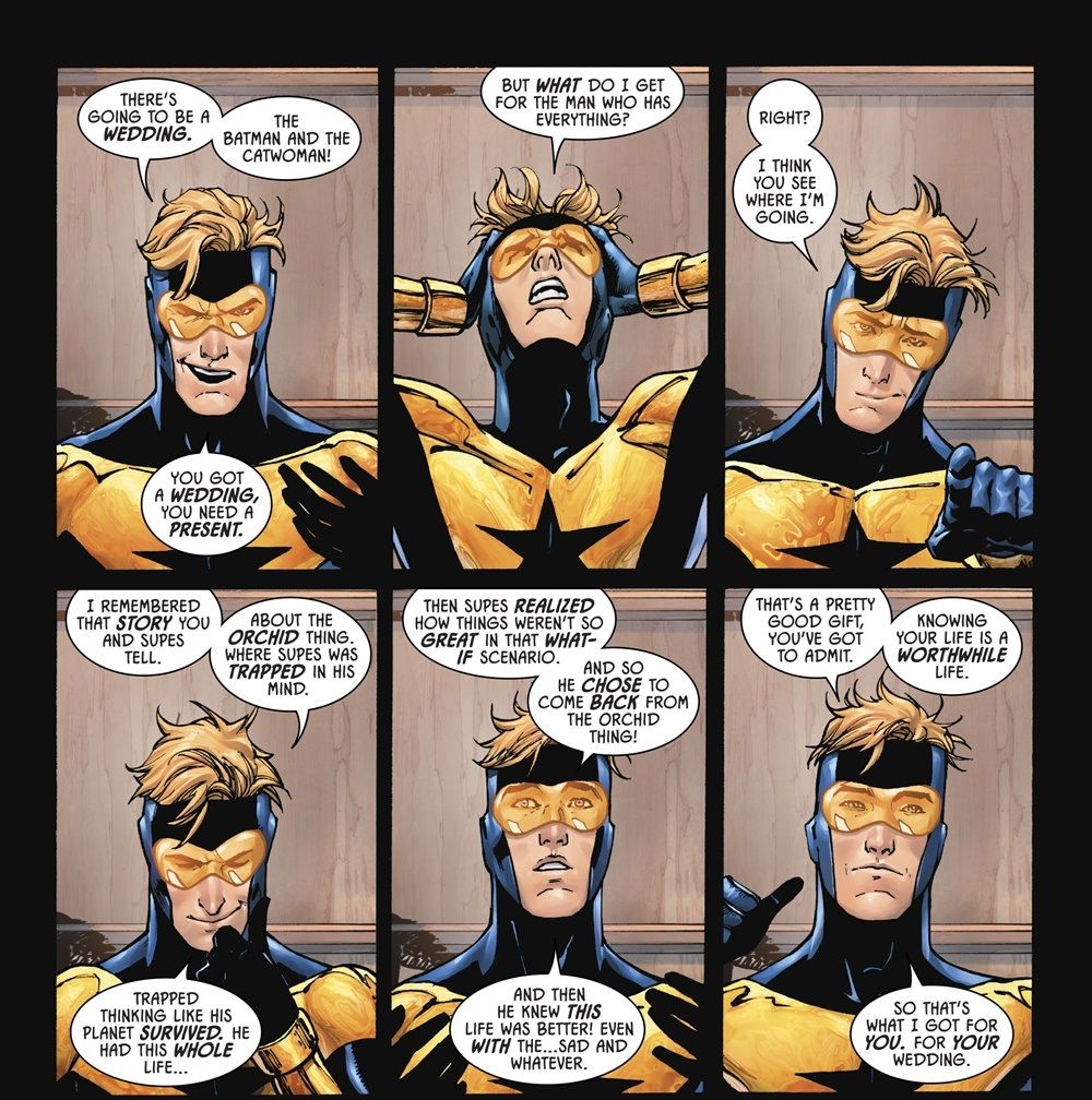 Batman 45 Booster Gold For The Man Who Has Everything