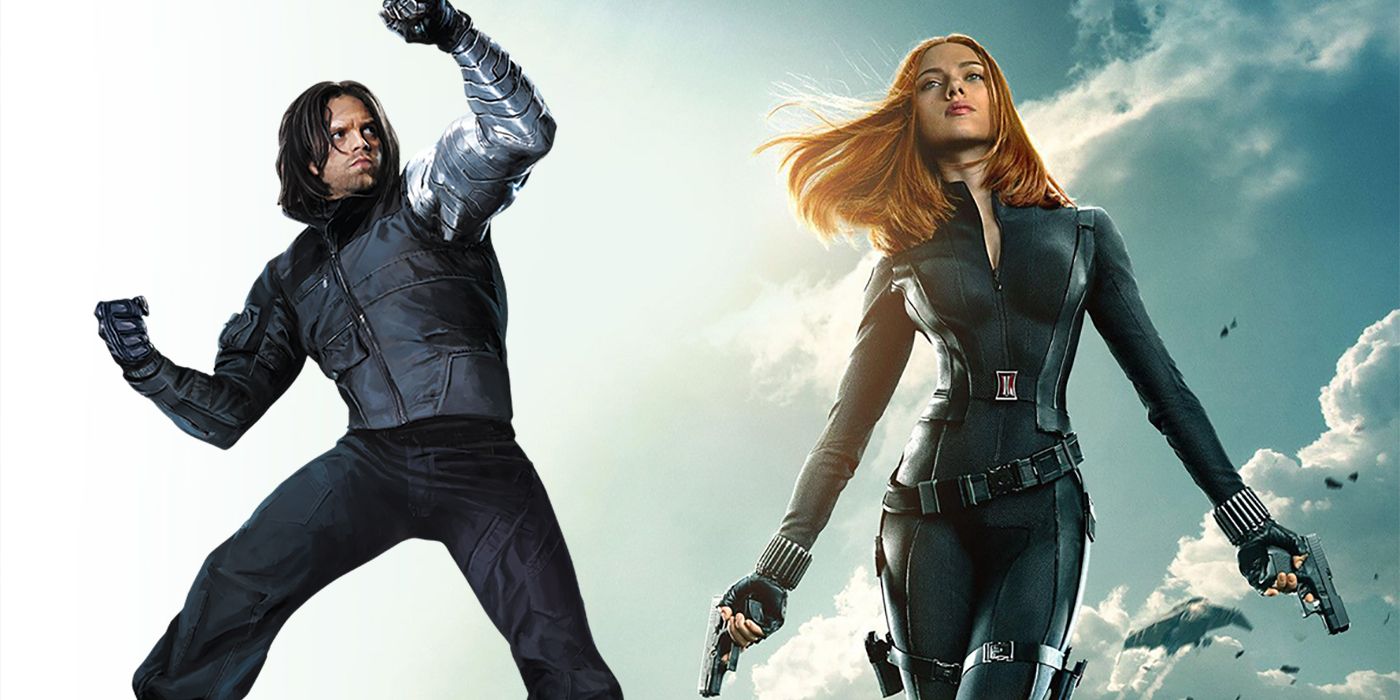 Bucky Barnes And Black Widow