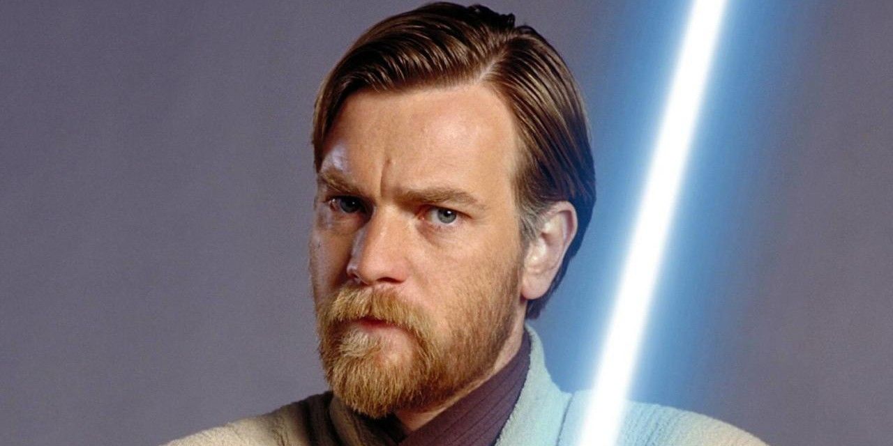 Obi-Wan Kenobi wielding his lightsaber in Star Wars: Revenge of the Sith
