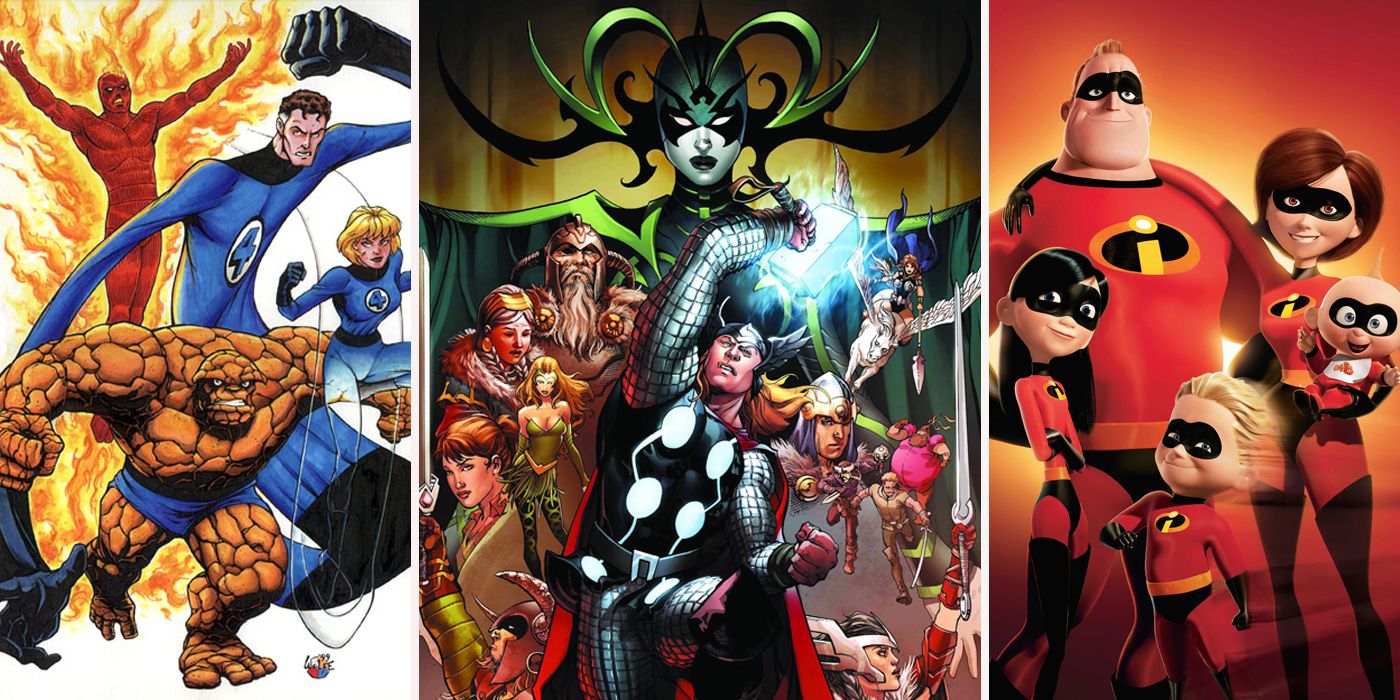 Fantastic Four-Asgardian Royal Family-Incredibles