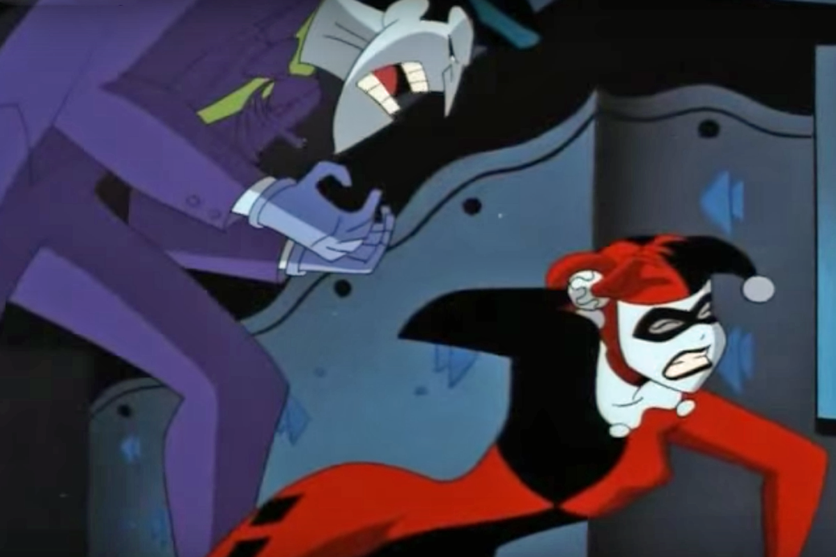 Joker Yells at Harley Original Animated Series