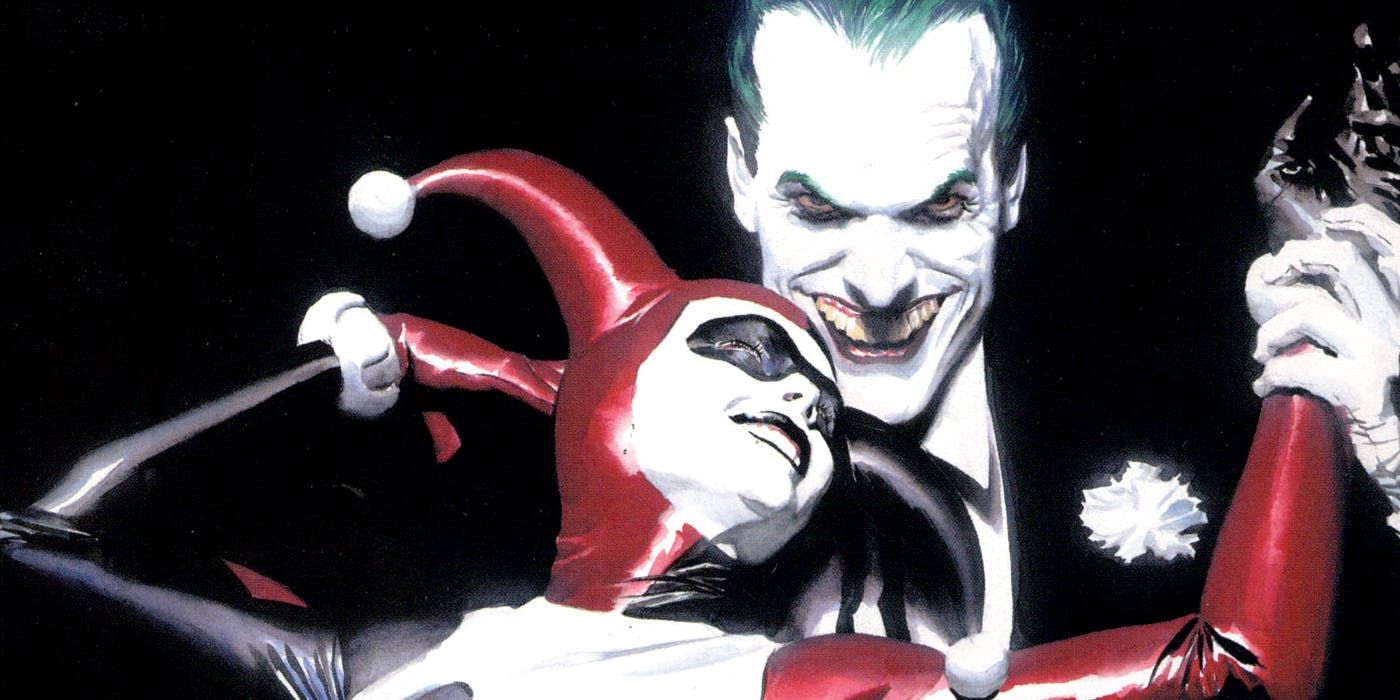 Joker and Harley Quinn Mad Love Cover