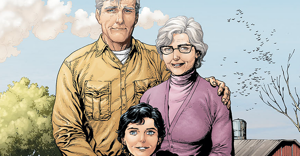 3. Clark's Parents Had a Big Impact: Clark's parents played a big part in his life. They implanted solid moral values which Superman possesses. Throughout his childhood and his teenage, his parents helped him understand what kind of person he was and what he should aspire to be. 