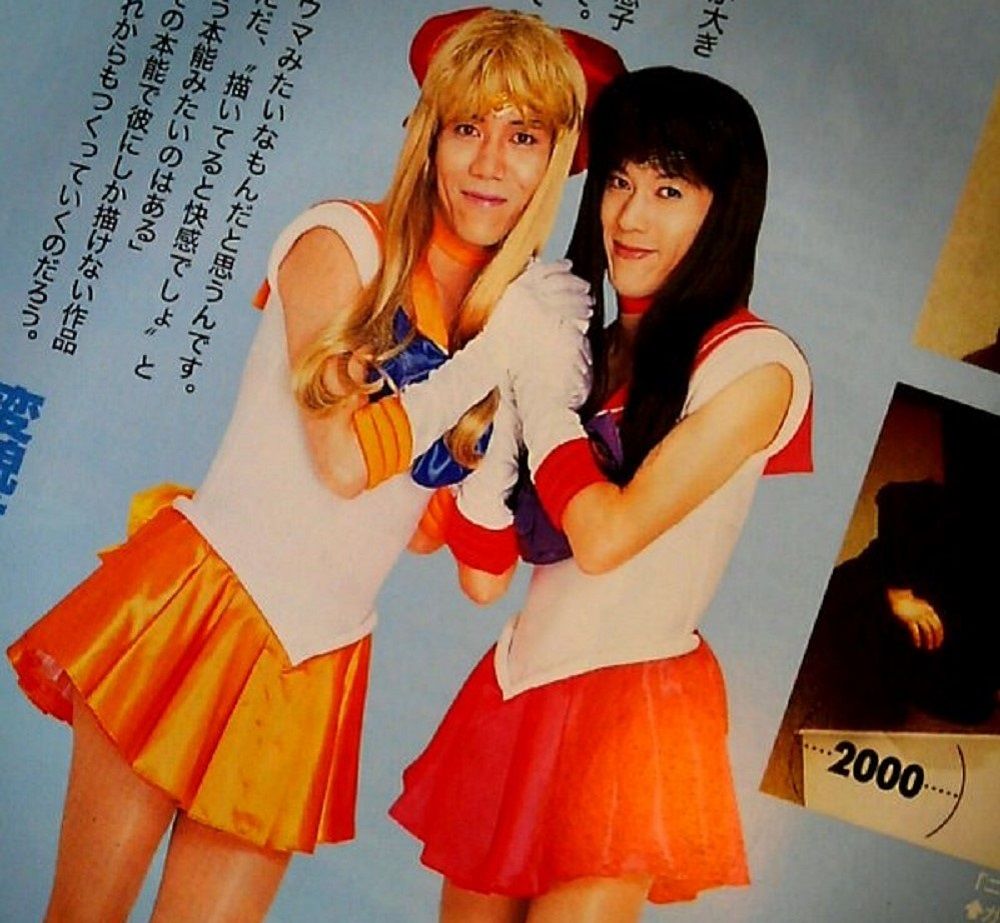 Kunihiko_Ikuhara-Sailor Mars_Cosplay