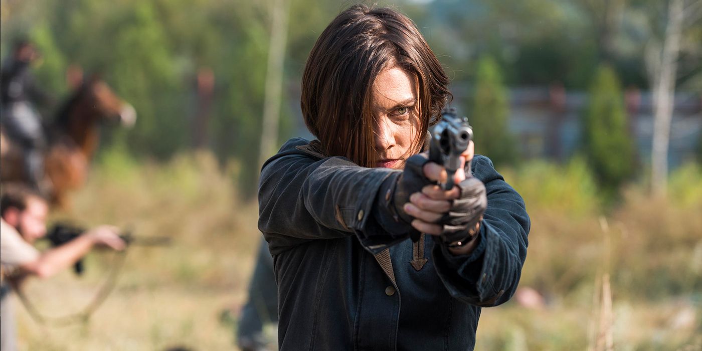 Lauren Cohan as Maggie Rhee in The Walking Dead.