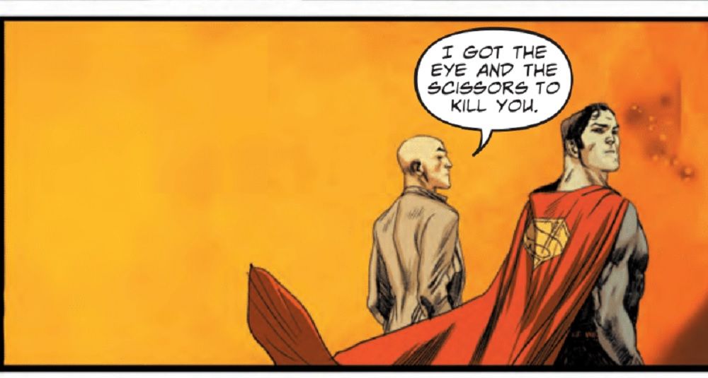 Lex Luthor and Superman Action Comics 1000