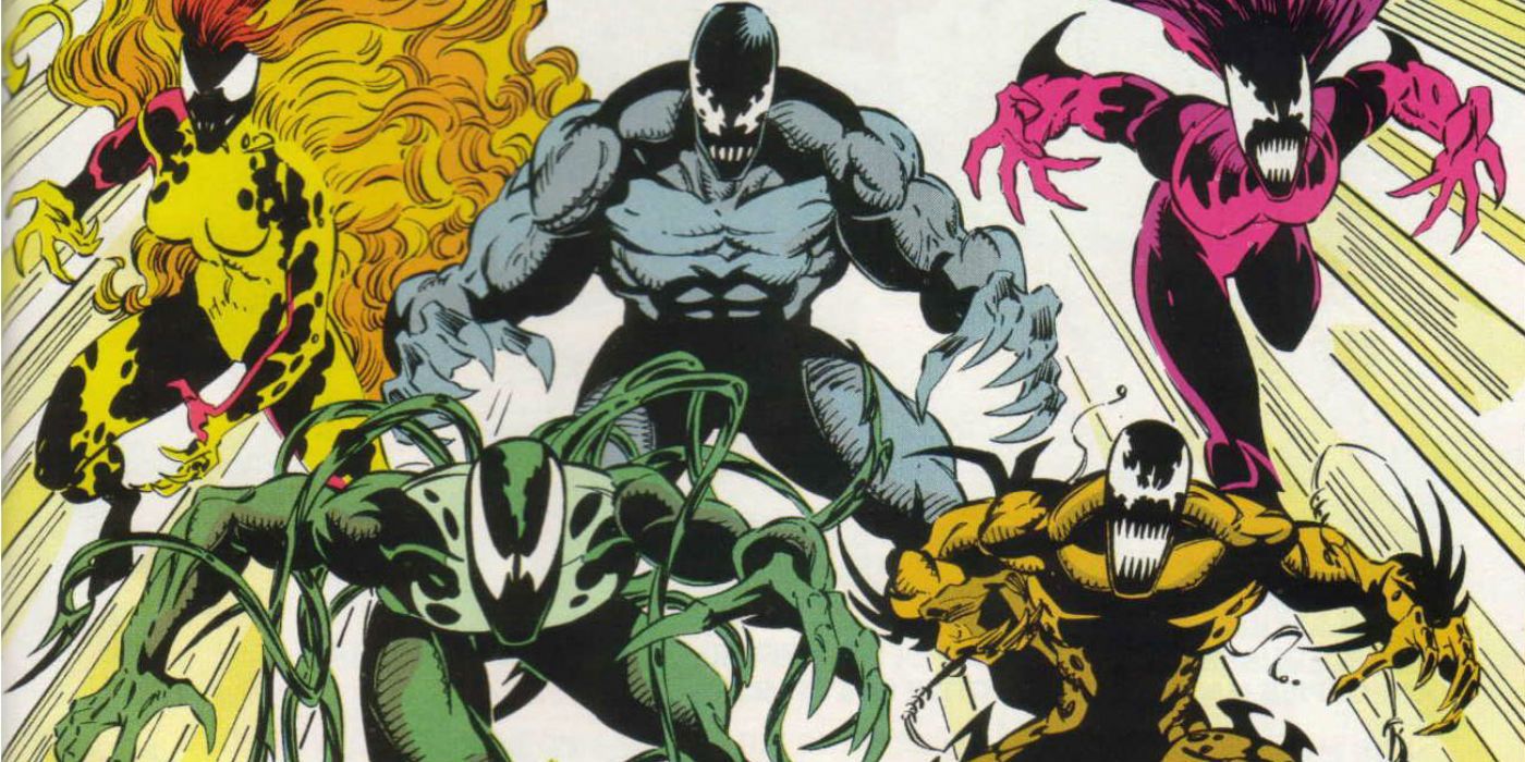 The Life Foundation symbiotes making their debut in Marvel Comics