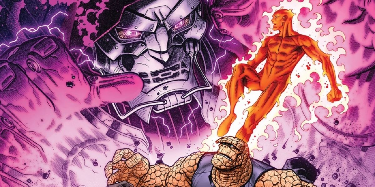 Marvel Two-In-One Thing Human Torch Doom cover header