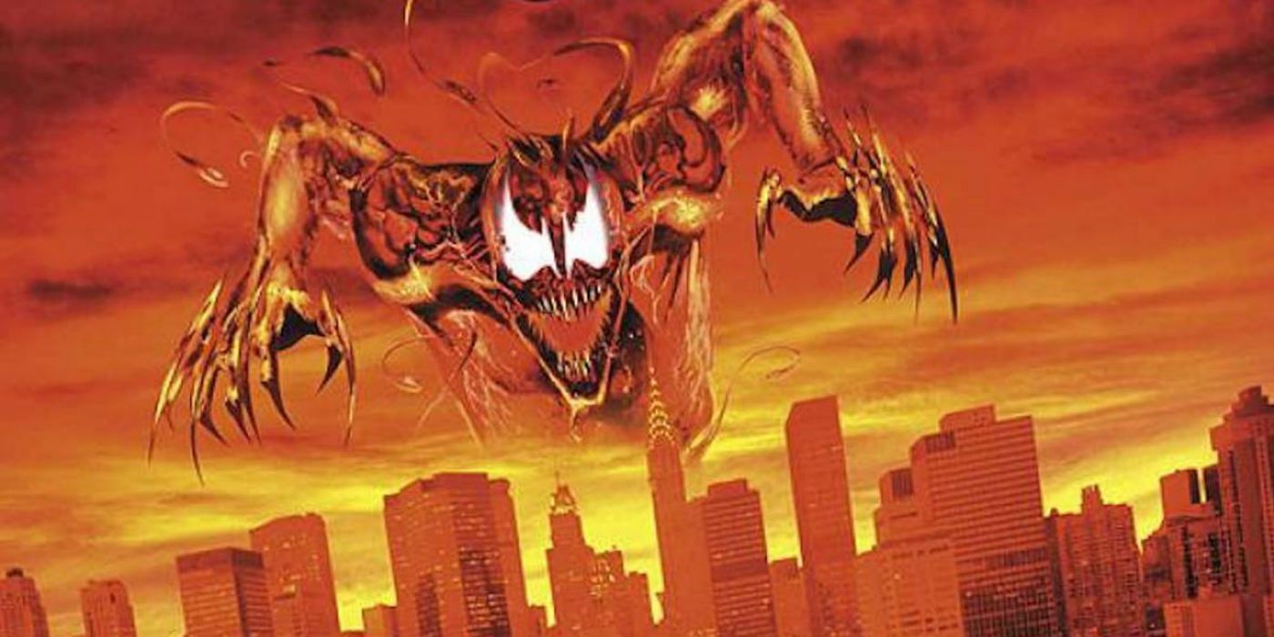 Carnage looming over New York in Maximum Carnage