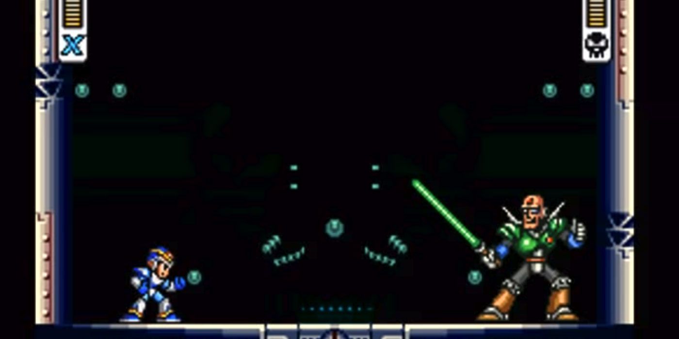 SNES Mega_Man_X_Sigma_Lightsaber