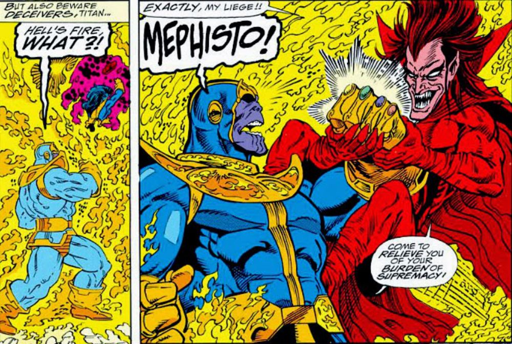Mephisto and Thanos