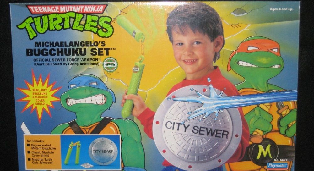 Michaelangelo's Bugchuku Set TMNT Toy