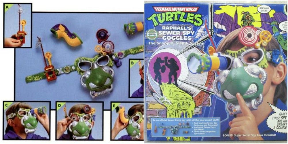 Raphael's Sewer Spy Goggles TMNT Toys
