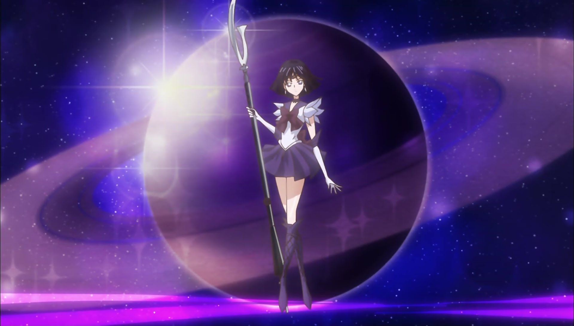 Sailor Saturn Appears in Sailor Moon Crystal Episode 12 Season 3