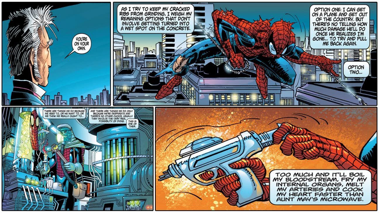 Spider-Man resistance to radiation