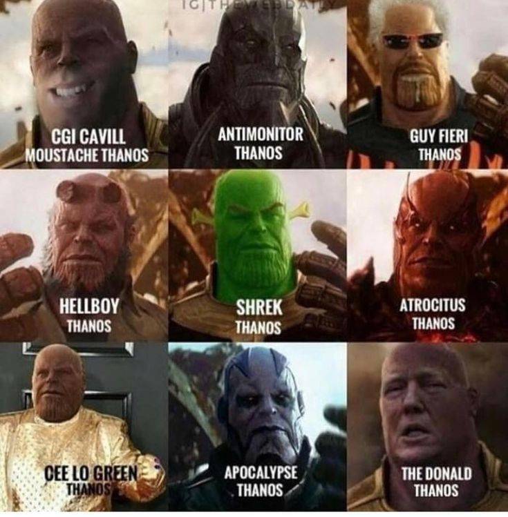 The Dad Titan 15 Hilarious Thanos Family Memes Cbr