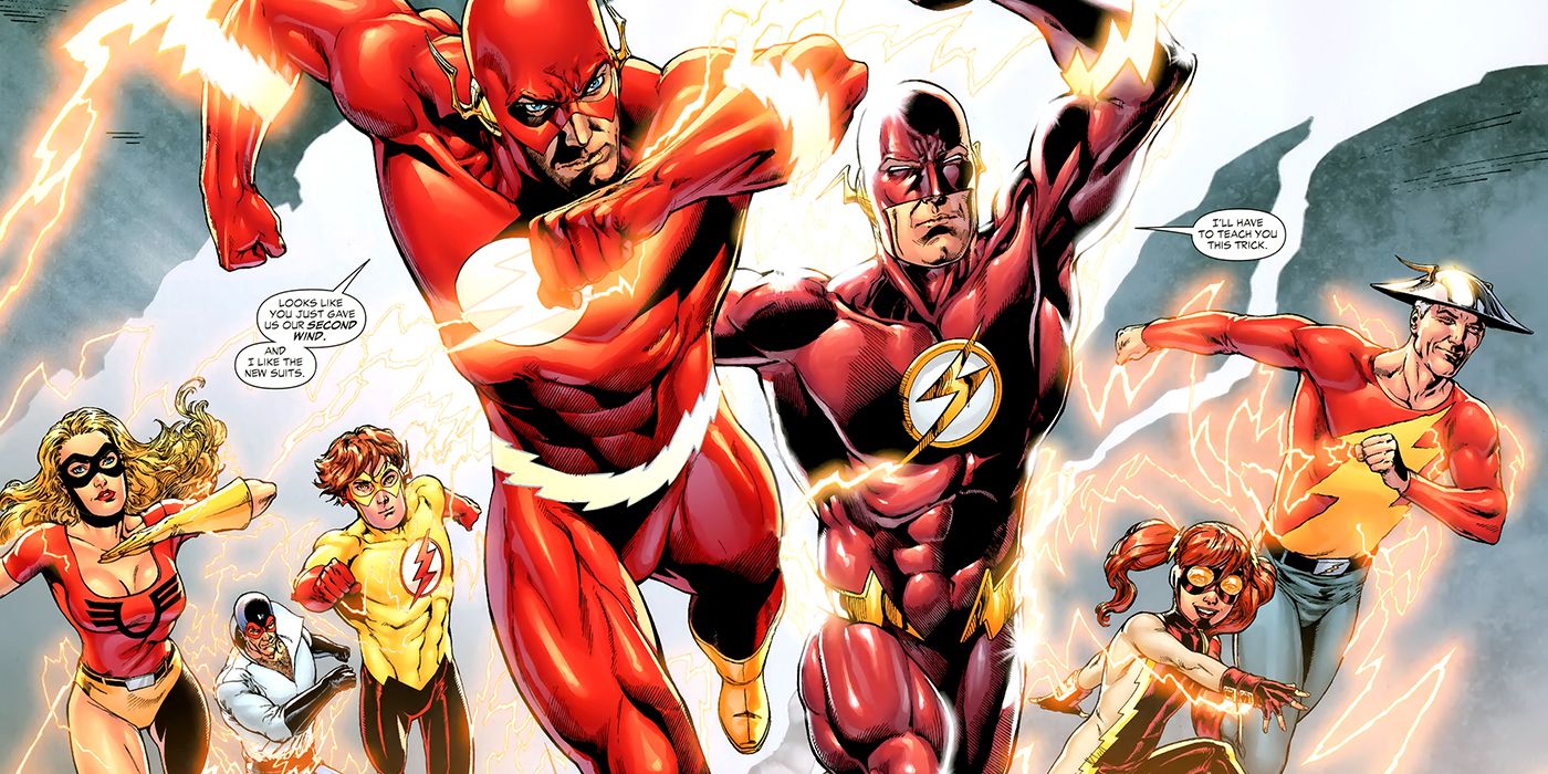 The Flash Family Speedsters