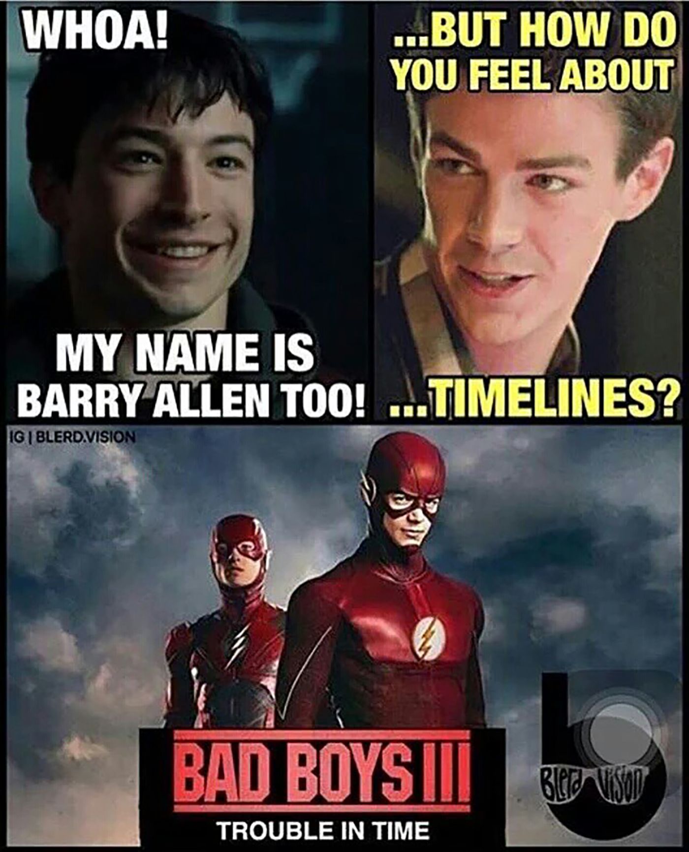 The Flash Timelines Bad Boys 3