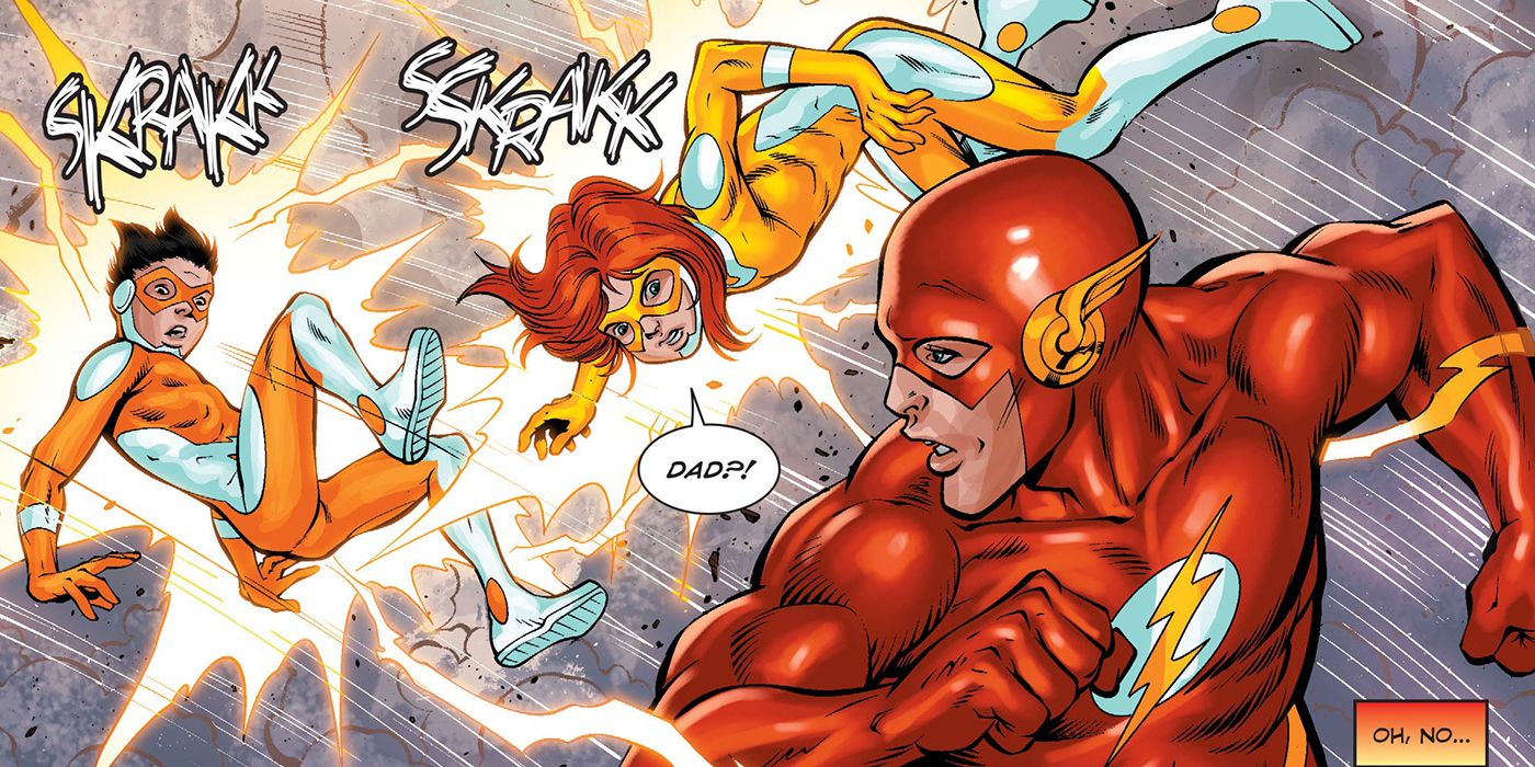 The Flash Wally West Twins Iris Jai