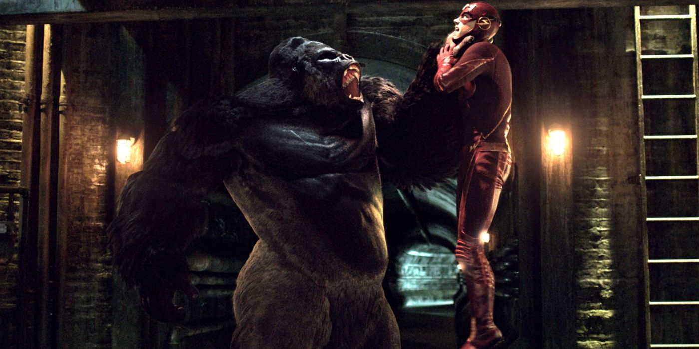 The Flash and Gorilla Grodd
