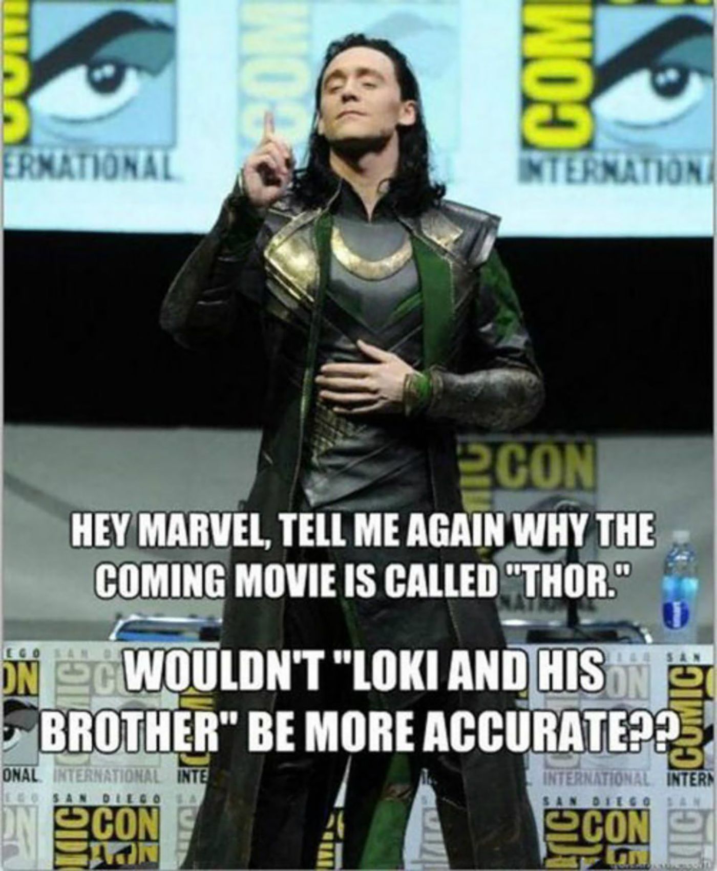 Thor Loki and His Brother