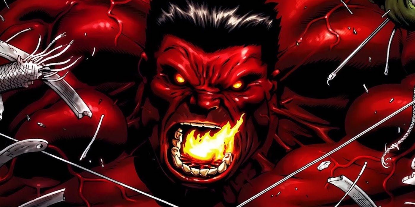Thunderbolt Ross as The Red Hulk in Marvel Comics