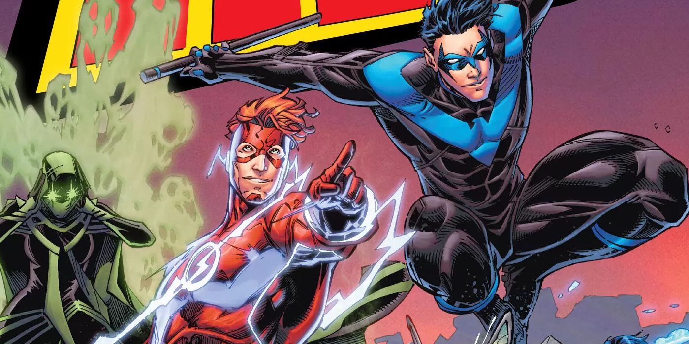 Titans Rebirth Nightwing Flash