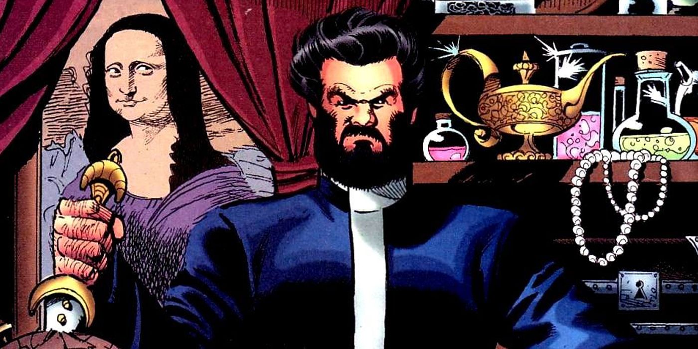 Vandal Savage surrounded by his immortal riches in DC Comics