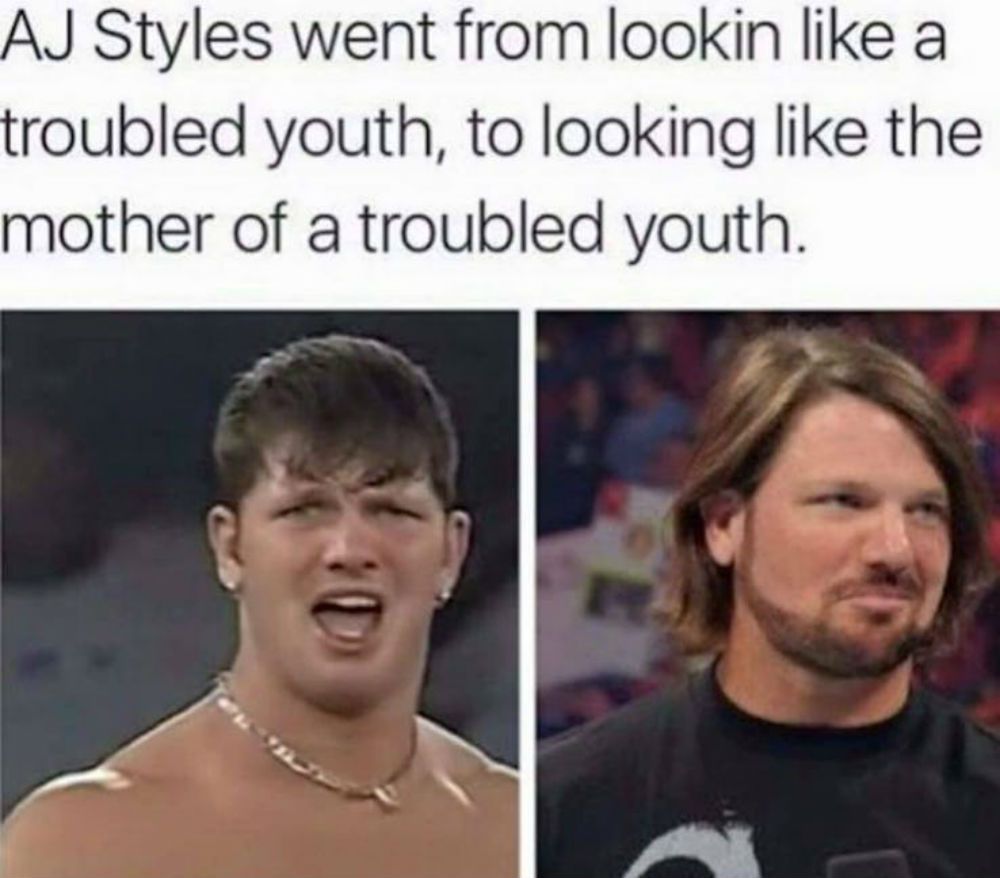 WWE AJ Styles Meme