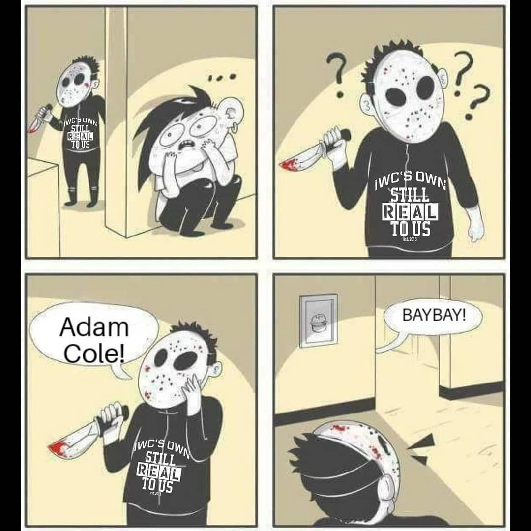 WWE Adam Cole meme