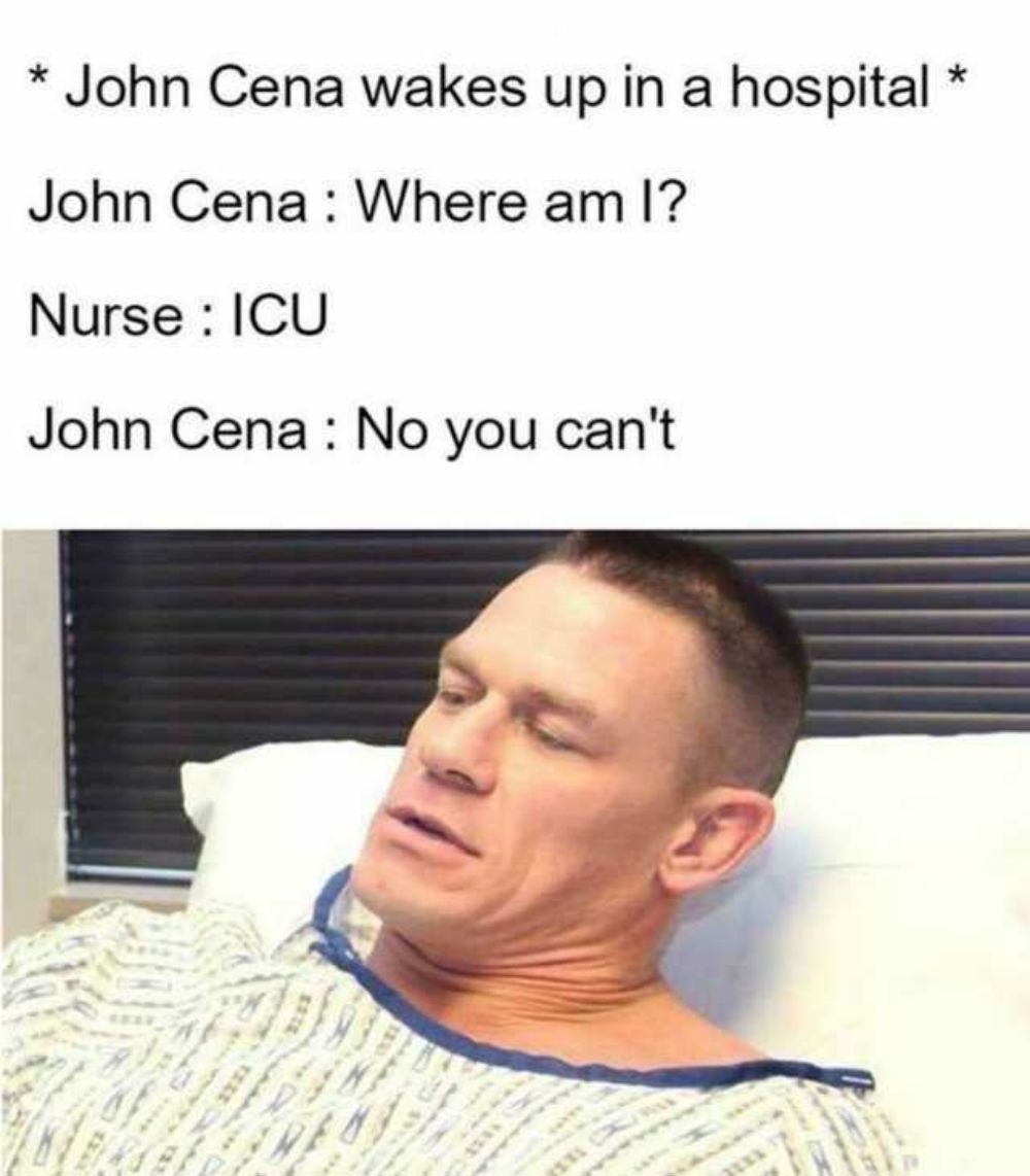 WWE John Cena ICU