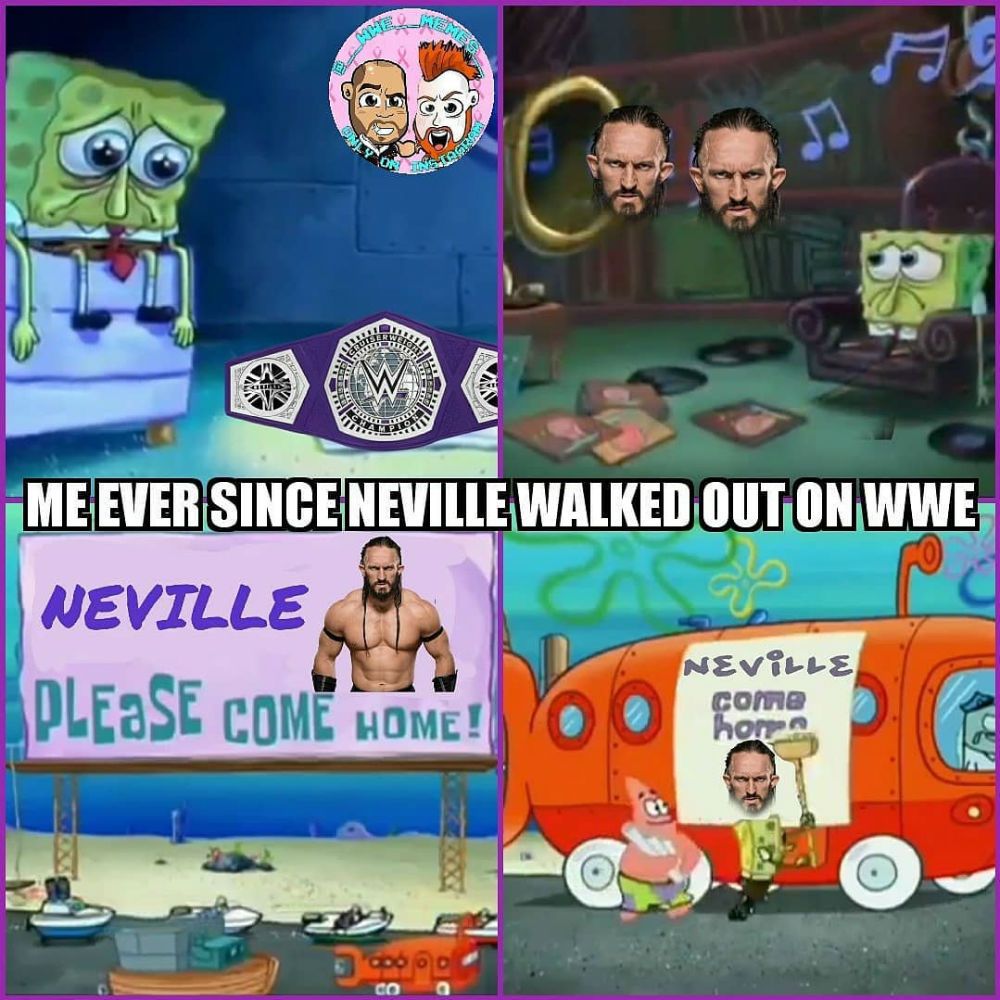 WWE Neville meme