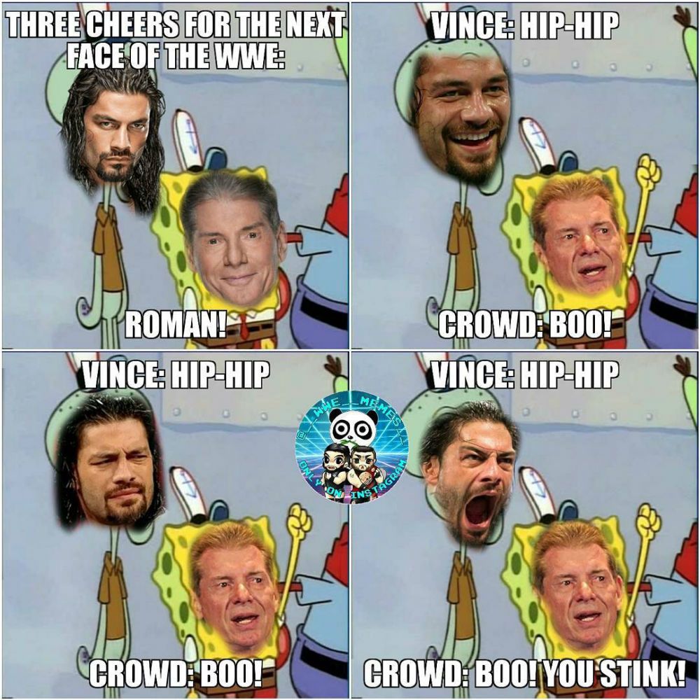 WWE Roman Reigns Vince Mcmahon meme