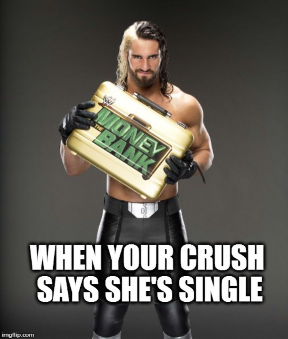 WWE Seth Rollins Money In The Bank meme