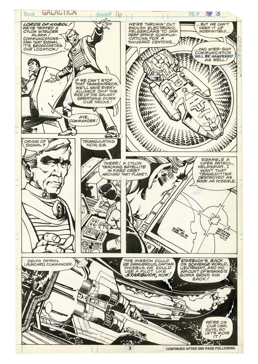 PREVIEW: Walter Simonson’s Battlestar Galactica Art Edition