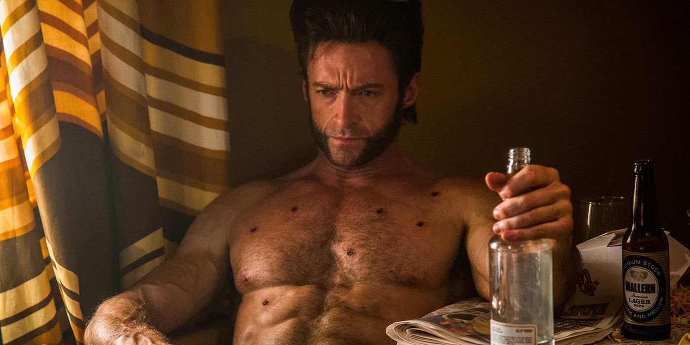 Hugh Jackman as Logan in X-Men: Days of Future Past.