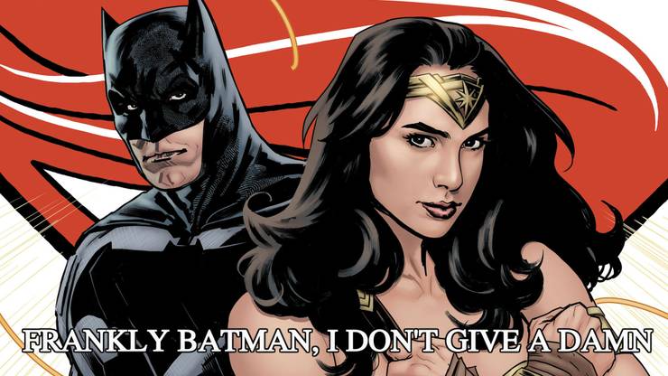 Wonderbat 24 Hilarious Batman And Wonder Woman Memes Cbr