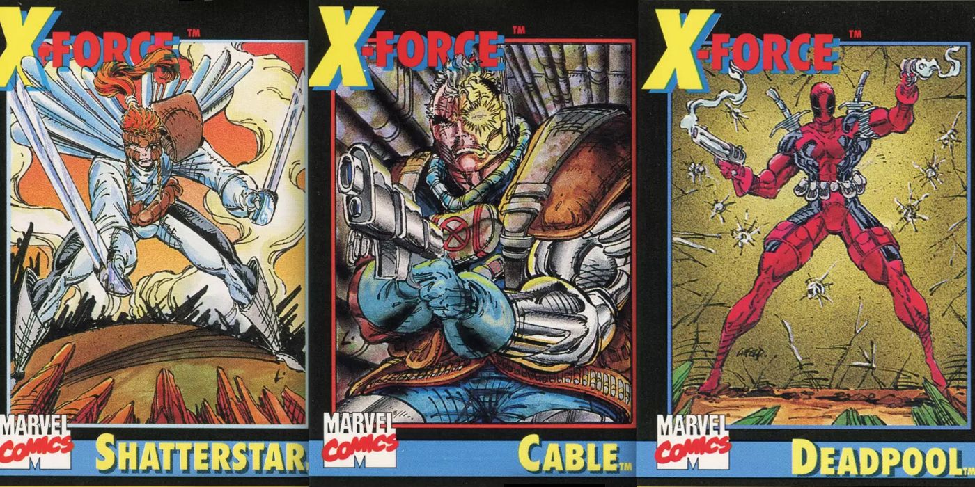 X-Force 1 Trading Cards Rob Liefeld