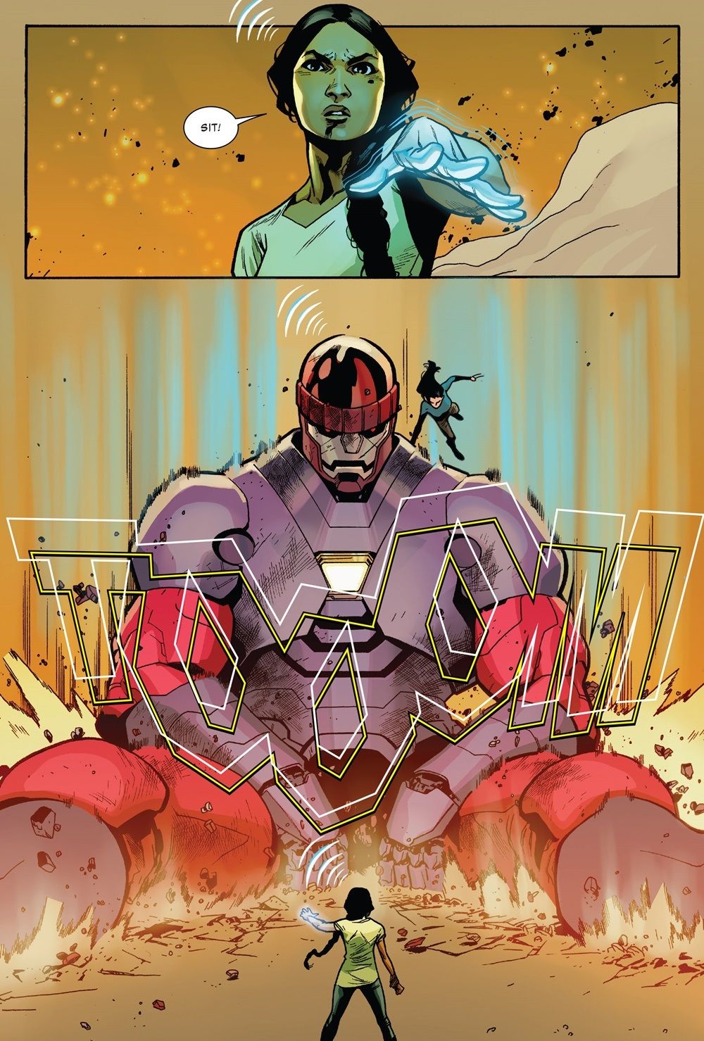 X-Men Red Trinary controls Sentinel