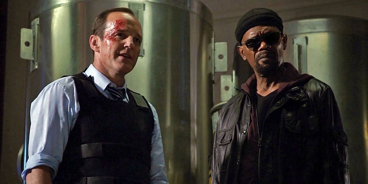 coulson and fury on agents of shield