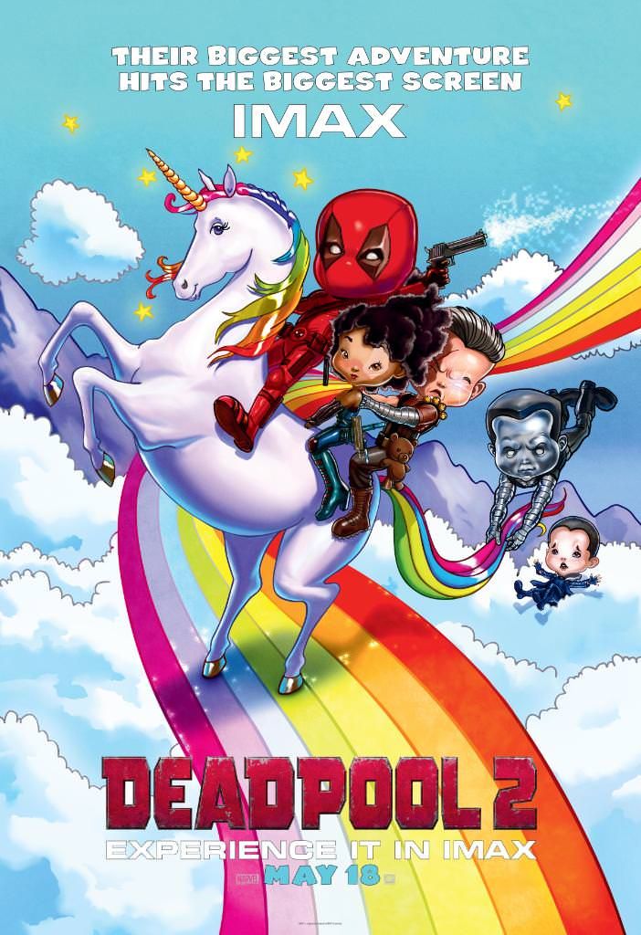Deadpool 2 IMAX poster