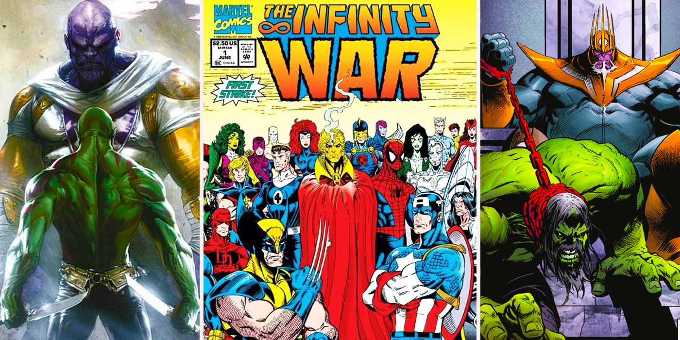 infinity war comics