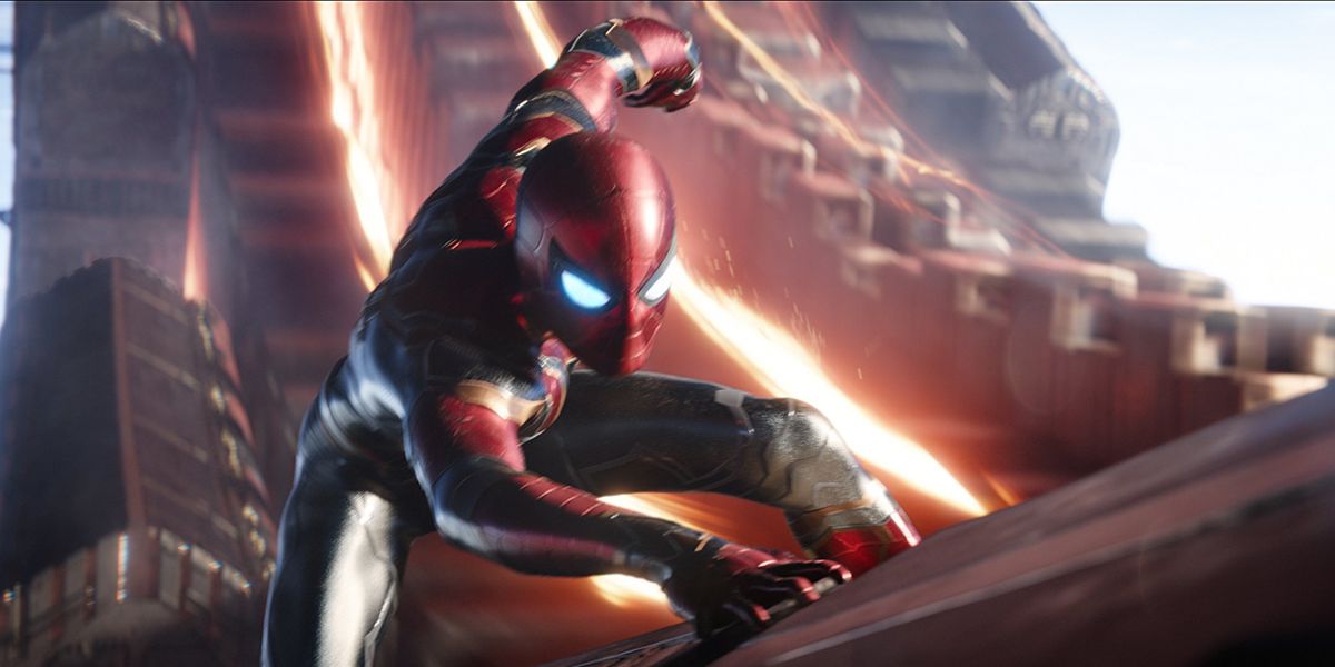 Infinity War Image Offers Detailed Look At Iron Spider Suit